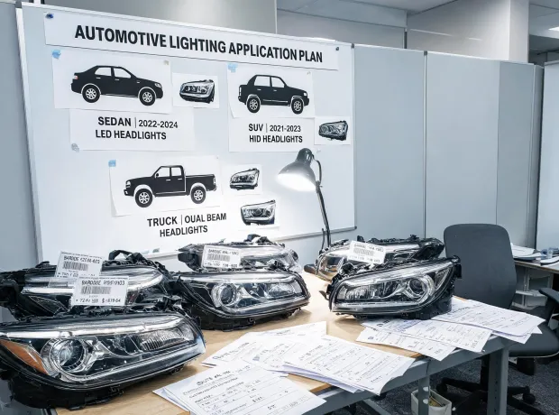 Lighting application planning wall